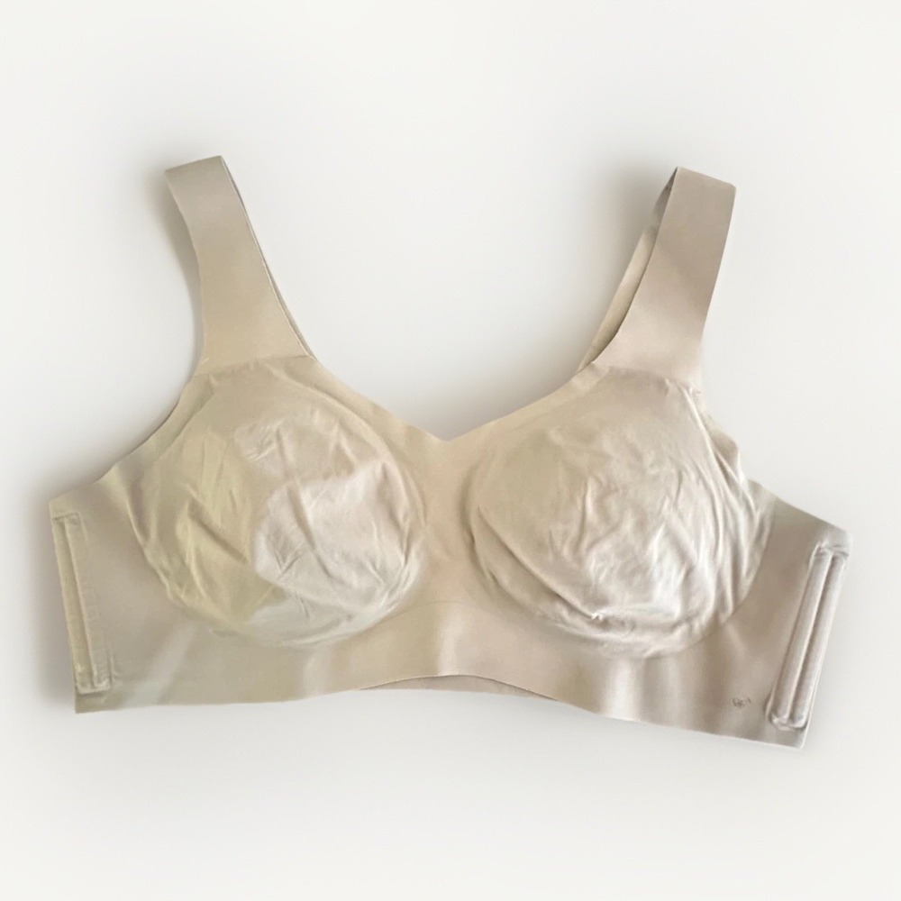 Honeylove Women's 2X Tan Wireless Support Bra LWBR0101 Shapewear Comfort Bra